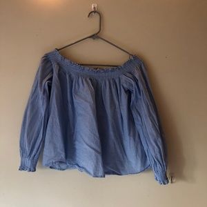 Off the shoulder blouse
